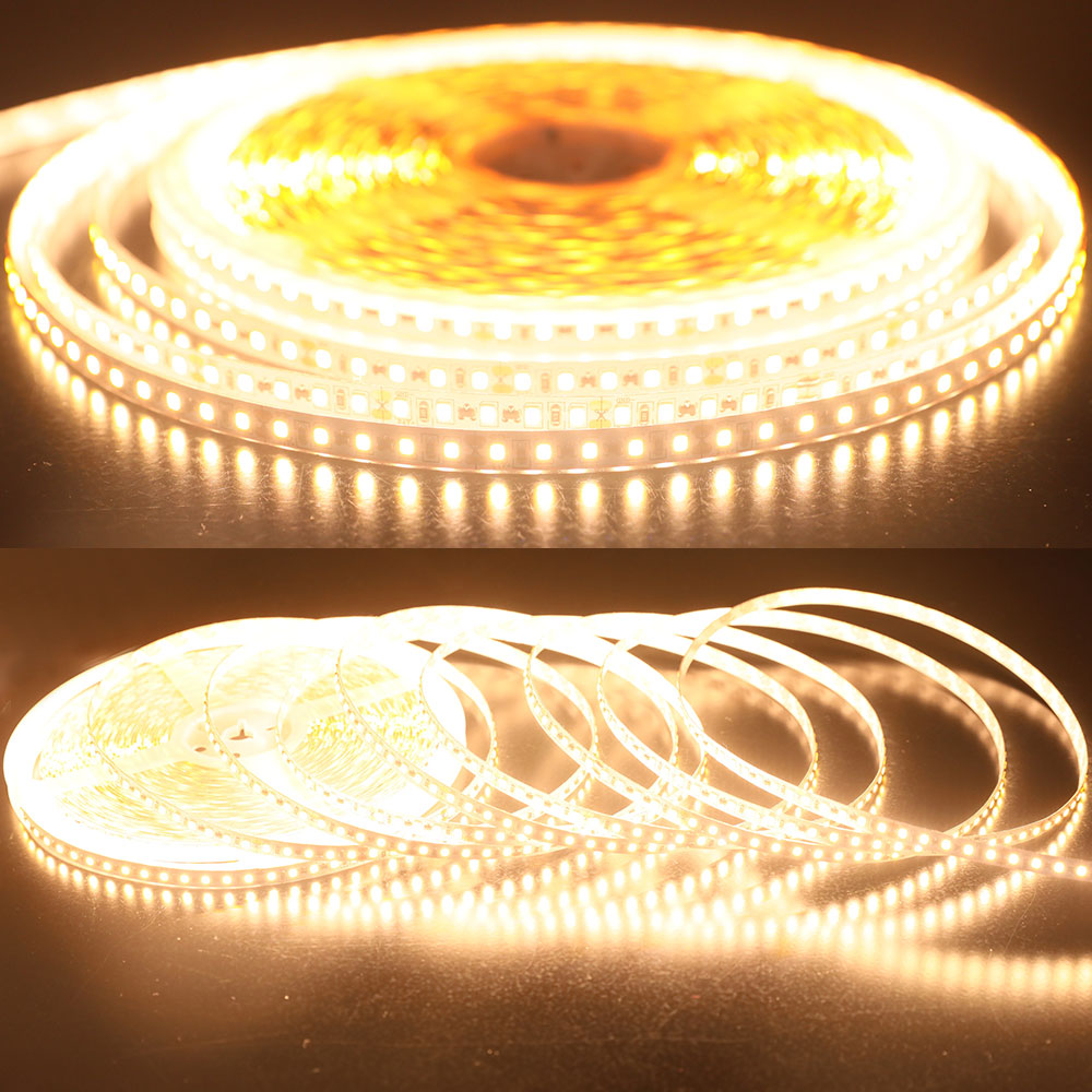 24V SMD2835 120LEDs m 20m 65.6ft Long White LED Strip Light